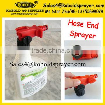 Plastic Garden Bottle Hose End Sprayer