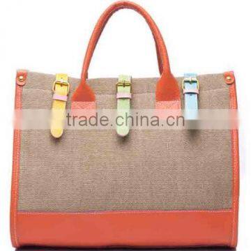 Personality Casual Canvas Bag Women Hand Bag photo-3