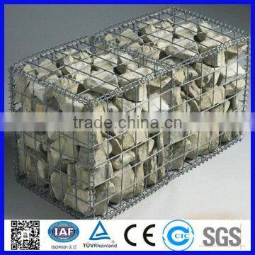 low price hexagonal mesh shape gabion box for river band protective