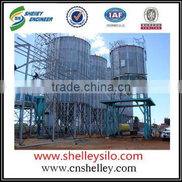 1000ton galvanized grain storage silo supplier