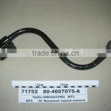 MTZ Belarus farm tractor spare parts oil pipe 80-4607075