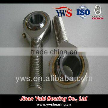 Inlaid liner Rod end bearings male thread steel POSB16