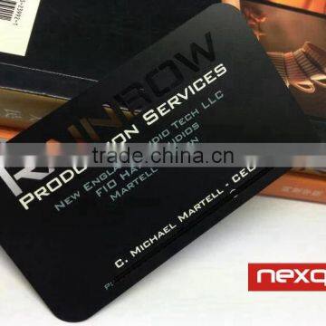 Full Color Printing Black Metal Business Cards