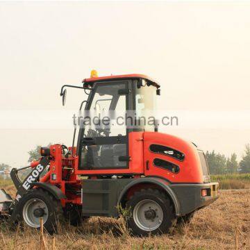 Qingdao Everun Machinery 800KG Mini Front End Wheel Loader With CE Approved photo-6