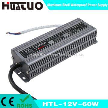 12/24V 20-250W Constant Voltage Aluminum Shell Waterproof LED Power Supply photo-3