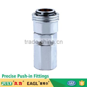 Professional factory supply Nickel plated brass forged fitting straight of pipe and fitting