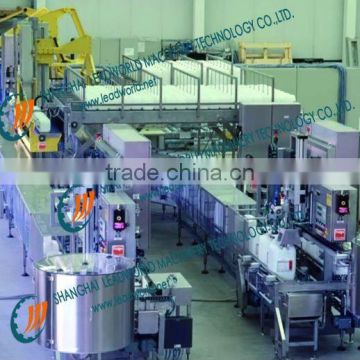 automatic sunflower oil weighing filling line