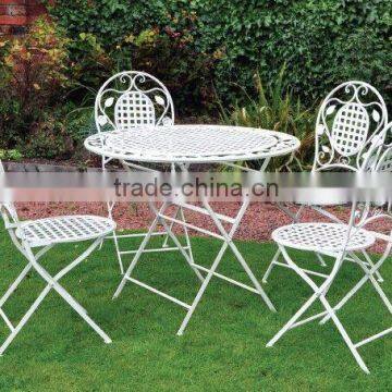 Wedding Decorative Antique Set 5 Table and Chair