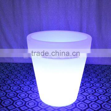 LED Furniture Led Illuminated Plastic Flower Pot Led Flower Pot LTT-CF13 photo-3