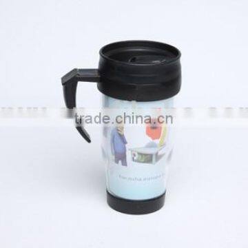 Duble Wall Travel Mug/w Hand photo-3
