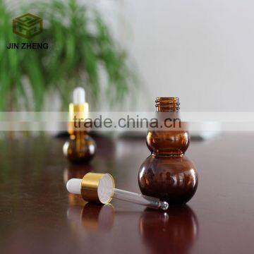 2oz Amber Glass Bottles for Essential Oils With Glass Eye Dropper photo-5