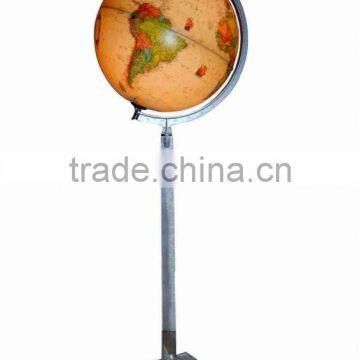 Educational Globe With Metal Base, Rotating World Globe, Unique World Globe, Table World Globe,