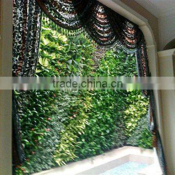 factory price new designed high quality artificial plant wall/fake green walls