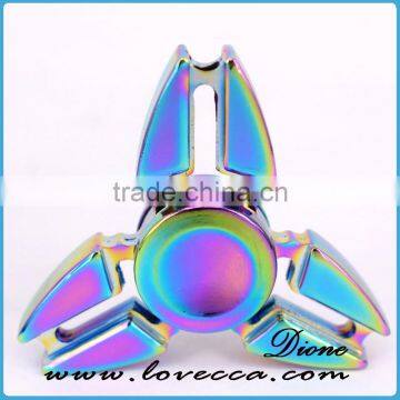 Custom Logo Zinc Alloy Metal Fingertip Gyro Spinner Toys for Kids & Adults