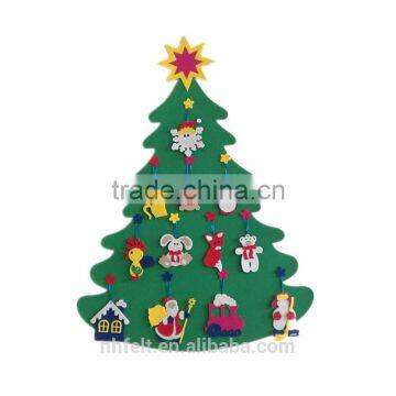 DIY felt Christmas tree Wall Hanging Wall Felt Christmas Tree For Kids