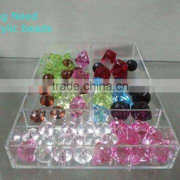 Plastic Artificial Acrylic Crystal Diamond Bead Lucite Bead Gemstone Bead photo-4