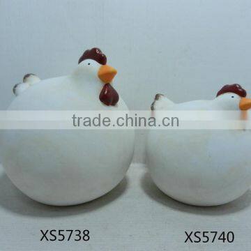Ceramic Easter Chicken for Spring Home photo-5