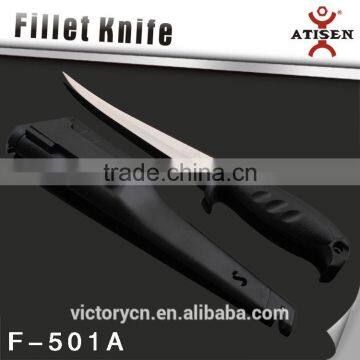 6 Inch Fillet Knife F-501A,stainless Steel Fishing Tackle With Knife Cover and Sharpener photo-3