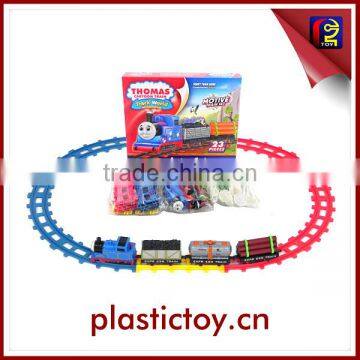electric plastic toy model train railway train slot toy BTH168019