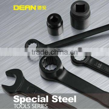 Carbon steel wrench, box wrench , C45 steel Special duty hand tools