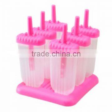 Food Grade BPA Free Plastic Reusable Popsicle Mold , Ice Cream Mould , Ice Pop Molds for Kids photo-2