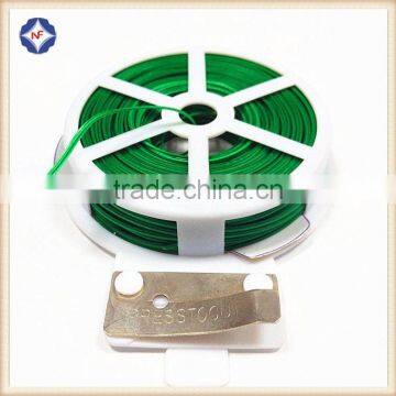 2017 Hot Sell Garden Twist Ties Plastic Coated Single Metal Wire Twist Ties photo-2