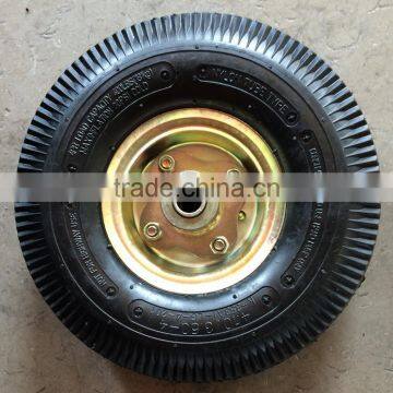 pneumatic wheel for trolley tire 4.10/3.50-4 china wheel 1688