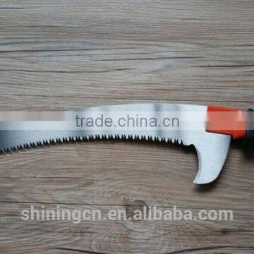 Curved Tree Cut Pruning Saw With 2 Hooks