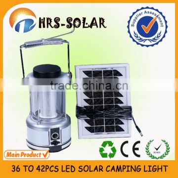 high power led camping lantern with solar panel