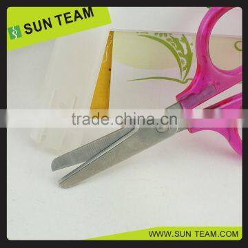 SC055 3-1/2" New Stationery Products Mini Student Scissors for Shaped Cutting photo-2