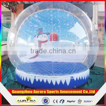 New Finished Life Size Snow Globe Clear Inflatable Dome for Live Show photo-4