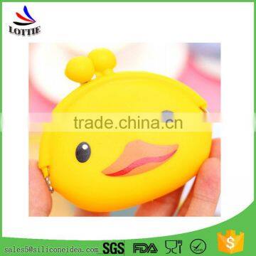 Promotional Cartoon Shape Coin Purse Wallet Lovely Silicon Coin Bag/silicone Coin Case photo-2