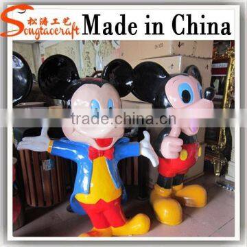 Hand Carved Large Garden Artificial Mario Statue photo-3