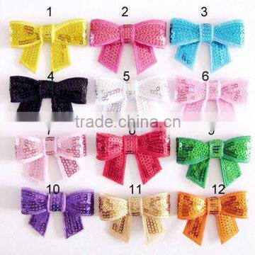 hot sell and wholesale fabric hair bow tie for kids