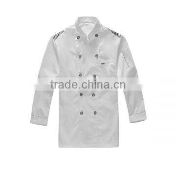 High quality long sleeve cheap custom chef uniform