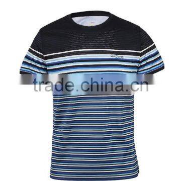 Summer New Men's Striped t- Shirt photo-2