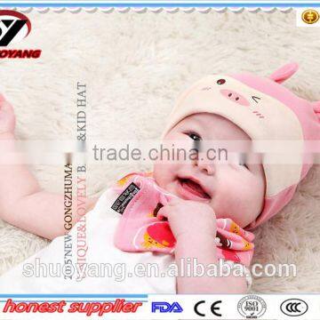 shuoyang best price popular 100% cotton baby cute hat