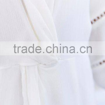 Latest Design Party White Playsuit Woman Summer Beach Romper photo-5