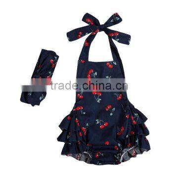Wholesale Fashion Bubble Cotton Baby Rompers photo-3