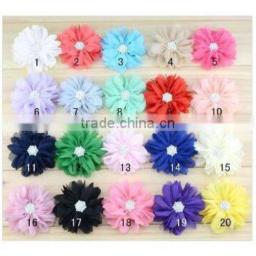 Wholesale Polyester Handmade DIY Satin Ribbon Flowers for Wedding Bridal Hand Bouquet Corsag Garment Accessories