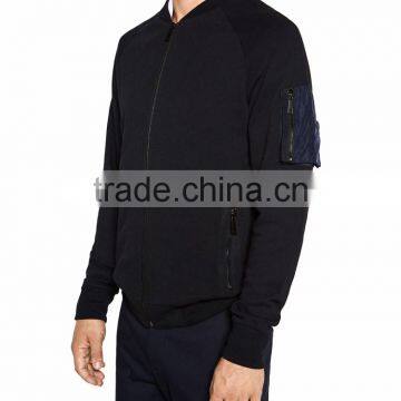 2016 High Quality Mens Slim Fit Clothing Bomber Jackets Wholesale photo-3