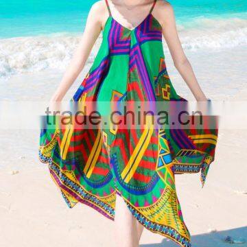 Z&M Woman Sexy Beach Dress Kaftan Beach Dress Beach Party Dress