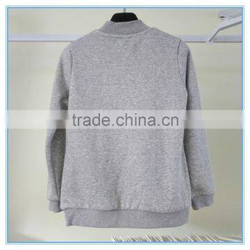 Custom Pullover Fleece Hoodie for Winter , Custom Printing Kids Crewneck Sweatshirt photo-2