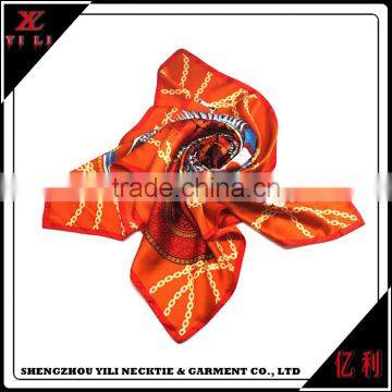 Fashion Custom Print Women New Silk Neckerchief photo-2