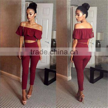 Runwaylover 009 2017 Ladies Summer Fashion Two Piece Suits photo-4