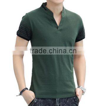 2016 New Design Slim Fit Soft Polyester /cotton Blend Fashion Men Polo Shirt Wholesale photo-5
