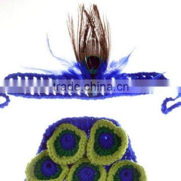 Newborn Baby Infant Crochet Knit Beanie Animal Design Photography Props Hat Set Christmas Baby Caps Set 2pcs/per Set Hot Sale photo-5