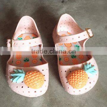Pineapple Mini Melissa Jelly Shoes photo-2