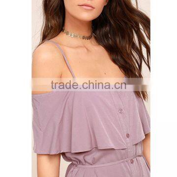 Fashion Chiffon Women Clothing Wholesale Sleeveless v Neck Long Summer Beach Maxi Dress photo-3