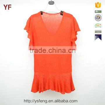 Crochet Pattern Brands Women Pullover Sweaters